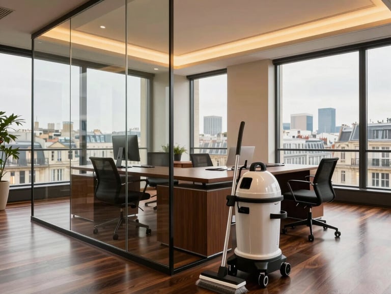 Bureau parisien nettoyage professionnel S2BA Île-de-France