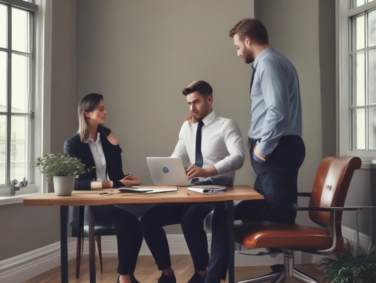 person sitting inside store