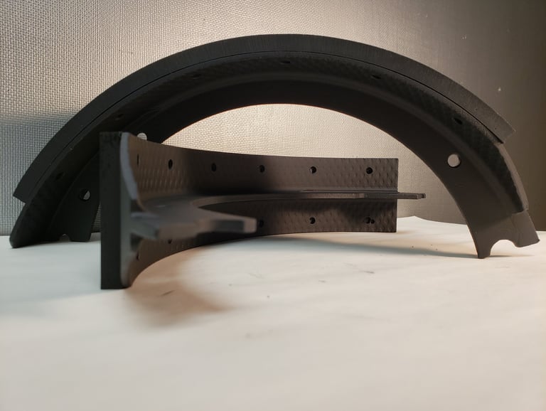 relined brake shoes 1949 Rolls Royce