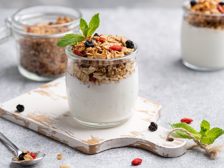 granola yoghurt 