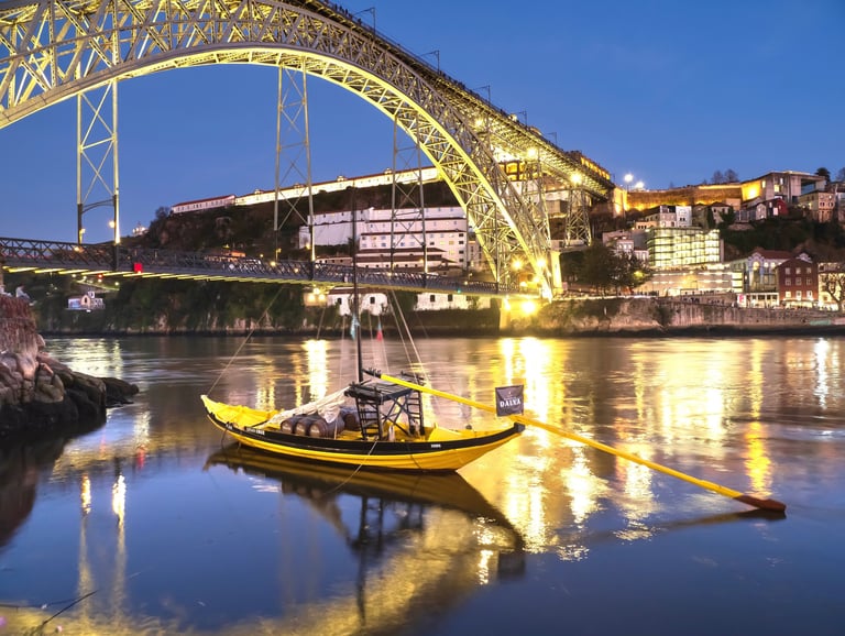 Rabelo Boat on the Duoro River