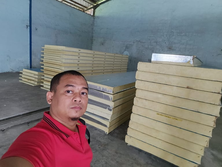 Sandwich Panel Polyurethane on CV MUDACOOL INDONESIA