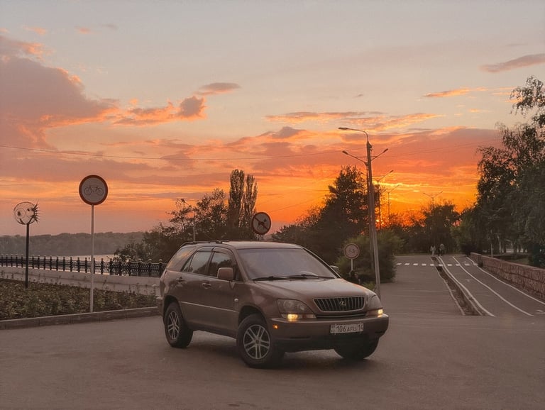 Lexus RX 300 fitted with Michelin tyres at our Lagos tire shop