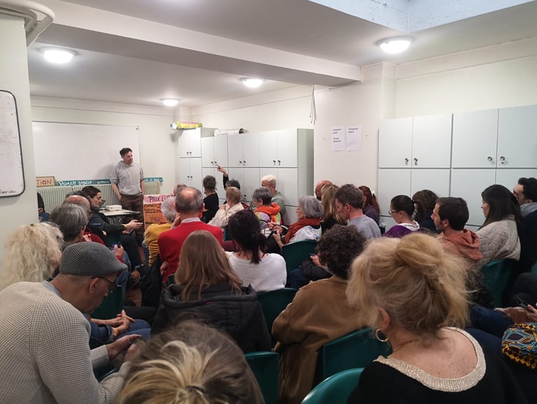 Réunion des bénévoles CUP25