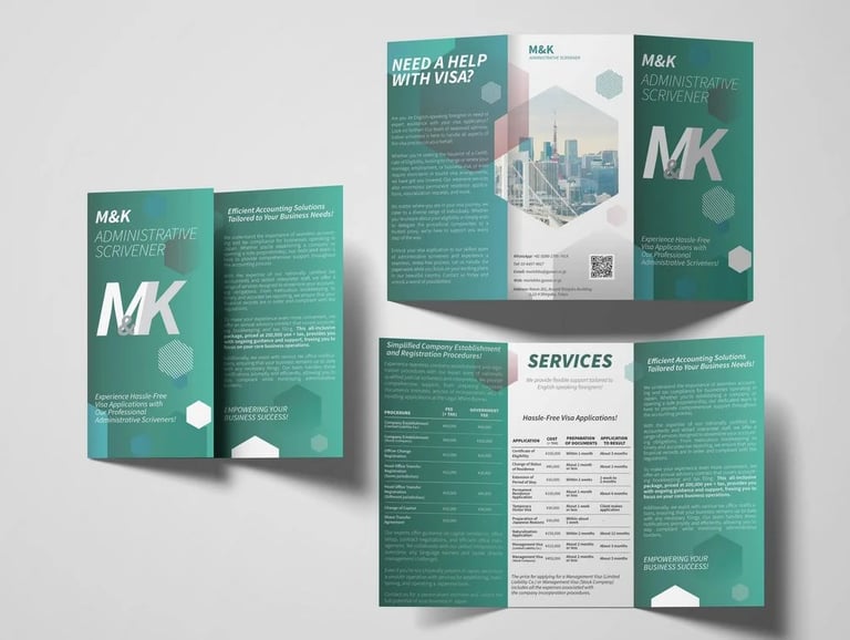 Grafički dizajn i priprema za tisak trostrukog letka