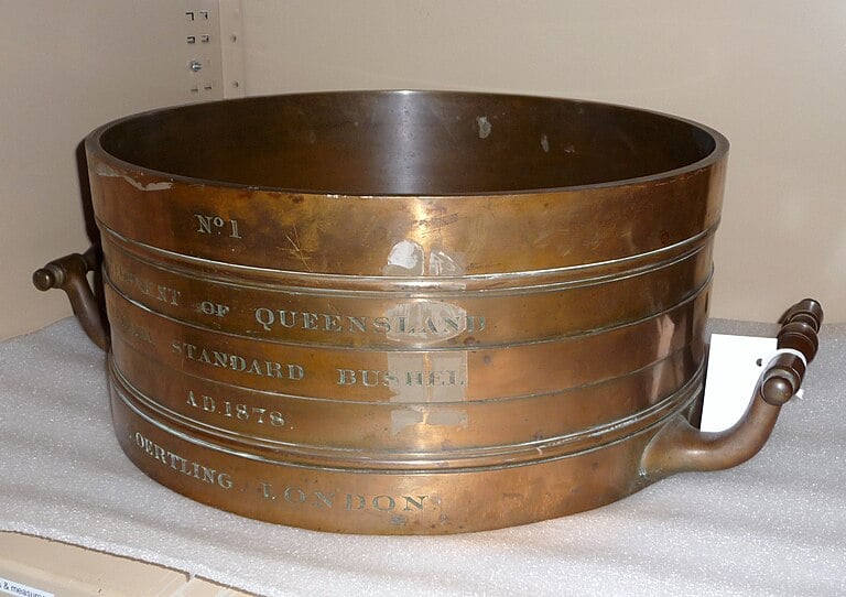An Imperial bushel