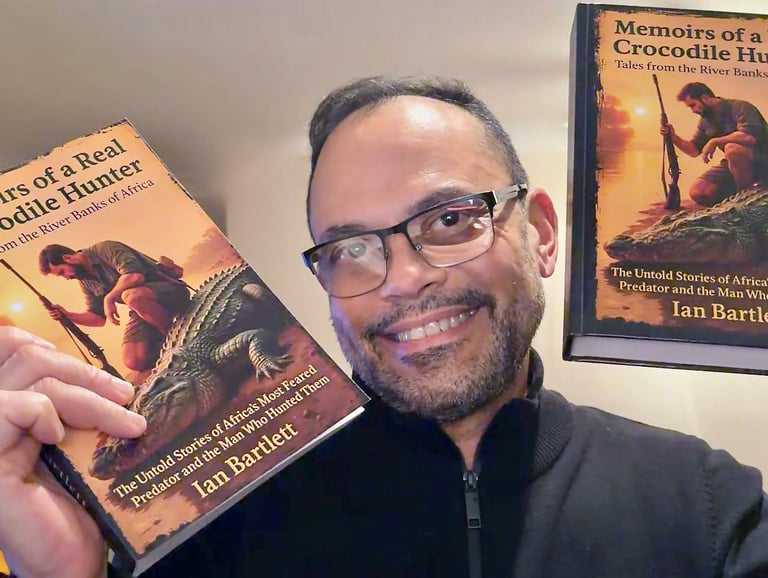 Ian Bartlett, Professional Crocodile Hunter and Author of Memoirs of a Real Crocodile Hunter