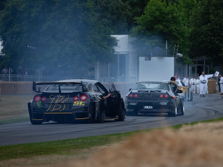 Drifters at Goodwood Festival of Speed