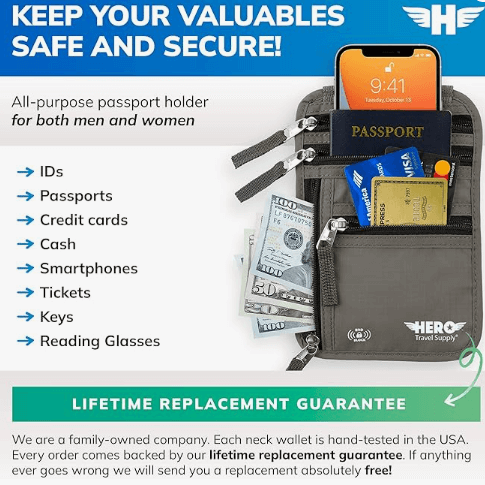 a passport case with a passport case and a passport case