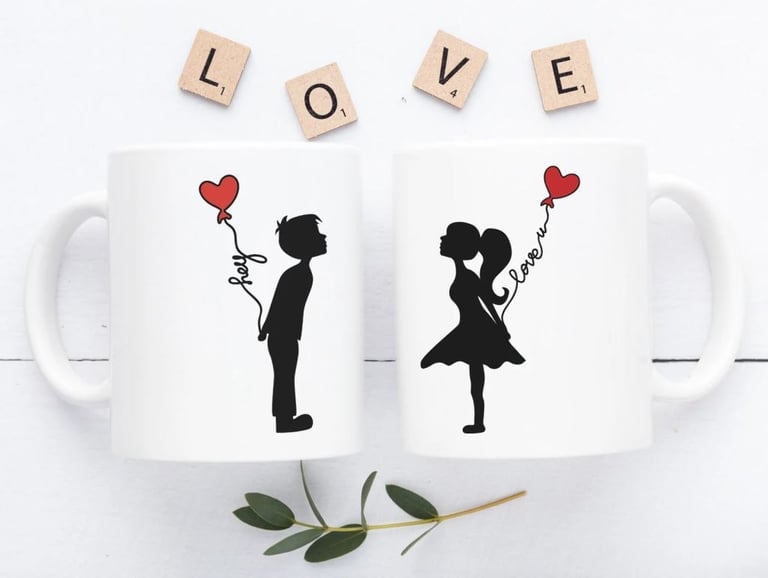 En AvantiRed creamos graficos en tazas personalizables