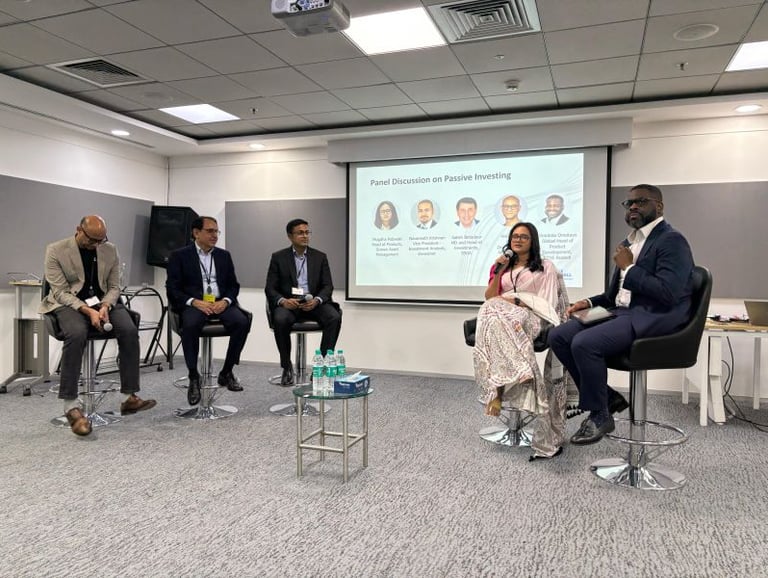 At a panel discussion conducted by FTSE Russell.