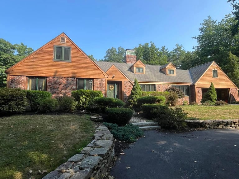 Professional pressure washing services in Wells, ME for decks, patios, and walkways after buildup