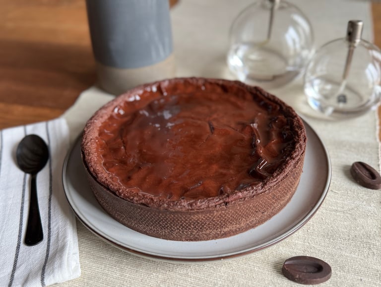 Flan pâtissier au chocolat