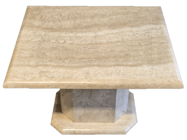 travertine table