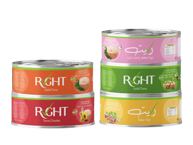 Raya FMCG's Right Brand: Tuna Solid/Chunkc/Shredded for export and private label.