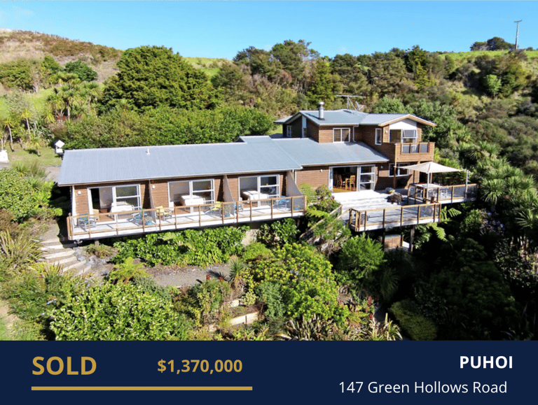 147 Green Hollows Road Puhoi sold by Aurora Group