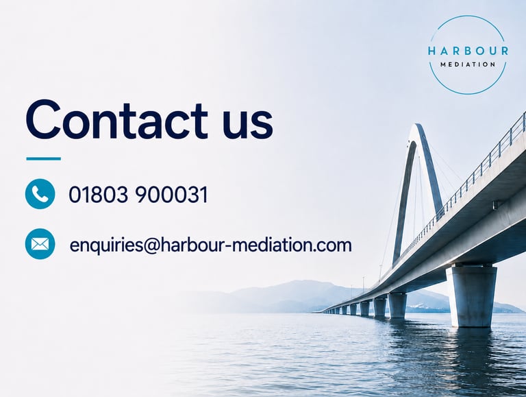 Contact Harbour Mediation based in Devon.