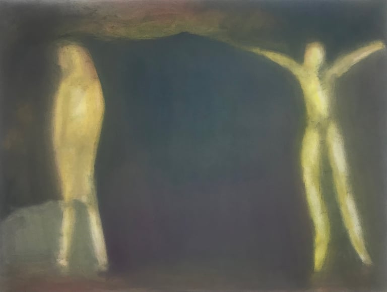 Choice oil painting by Lina Mikuzyte Lithuania