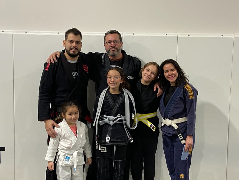 The gym is formed for two families of BJJ practitioners