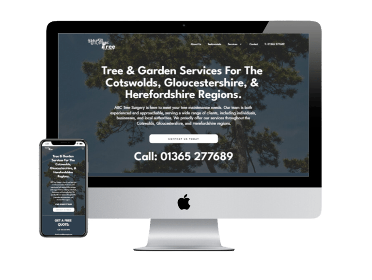 website design example