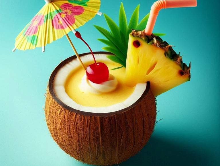 Piña Colada Smoothie Healthy Recipe Anhad Yoga