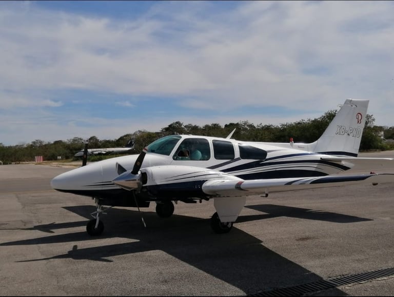 1961 Beechcraft Baron 95-55 en Venta en Mexico