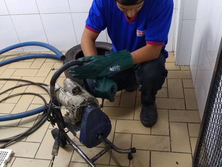 desentupimento de ralo