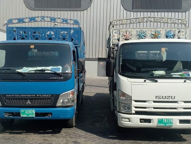 pickup truck rental in dubai