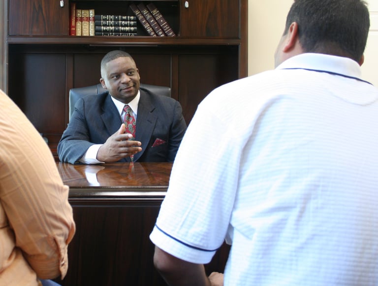 Attorney Stewart Helping Clients