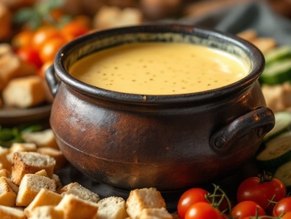 Asiago Fondue