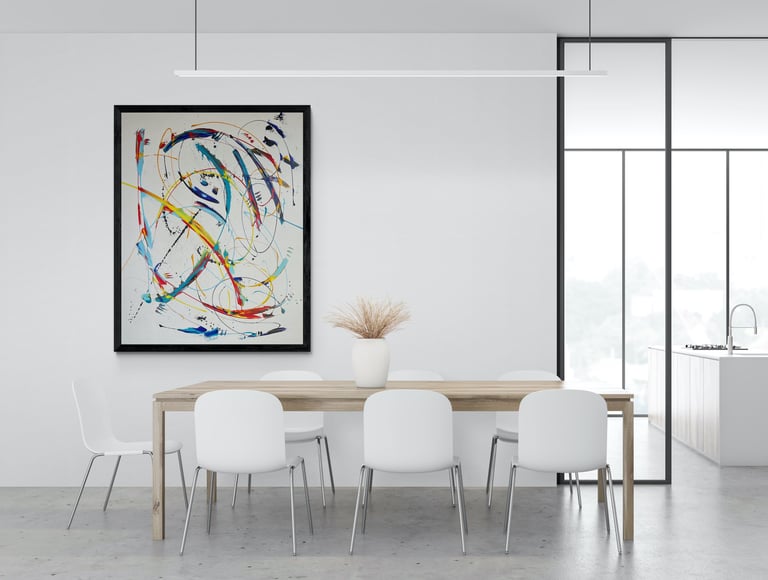 location d'oeuvre d'art peinture de l'artiste tiwan