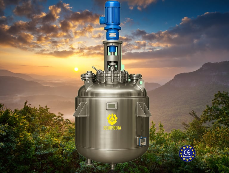 Stainless steel reactors, closed top 2