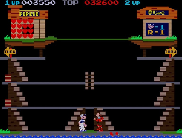 Popeye Arcade Olive Broken Heart