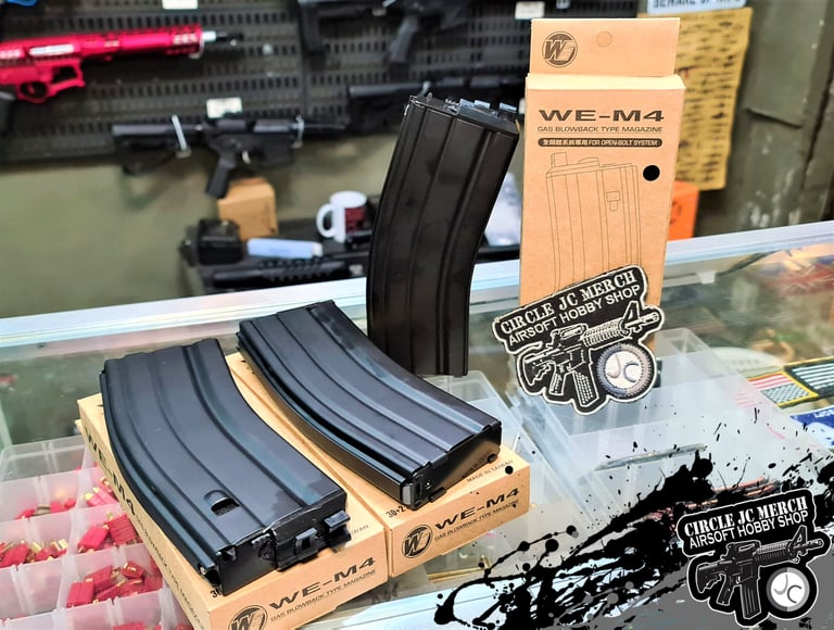 WE M4 GBBR 32 RNDS MAGAZINE