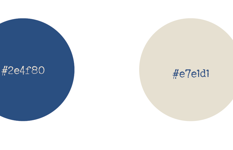 Palette de couleurs : sélection de teintes avec codes Hexa