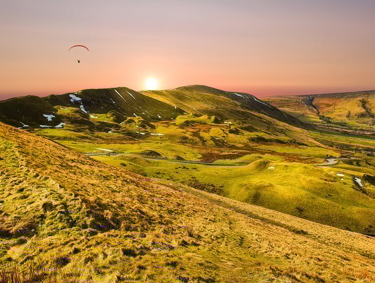 Mam Tor Paragliding 