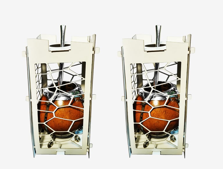 two mates in a caged in a cage