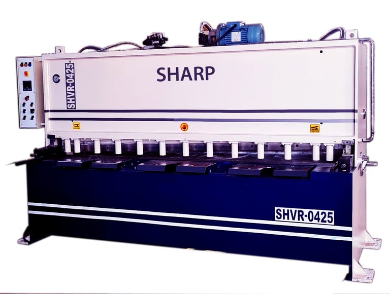 NC hydraulic Shearing machine 2500 x 4 capacity