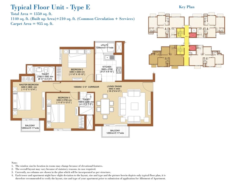 ATS Gold Meadows Lifestyle Derabassi Floor Plan
