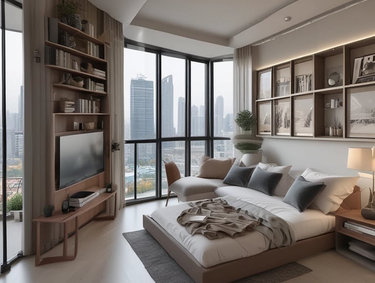 Elegant villa exterior with landscaped garden and driveway.