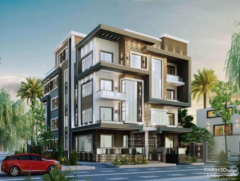 شاهد تصميم عمارة مميز طراز موردن معاصر