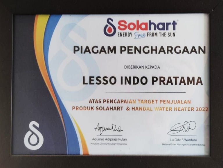 pt lesso indo pratama