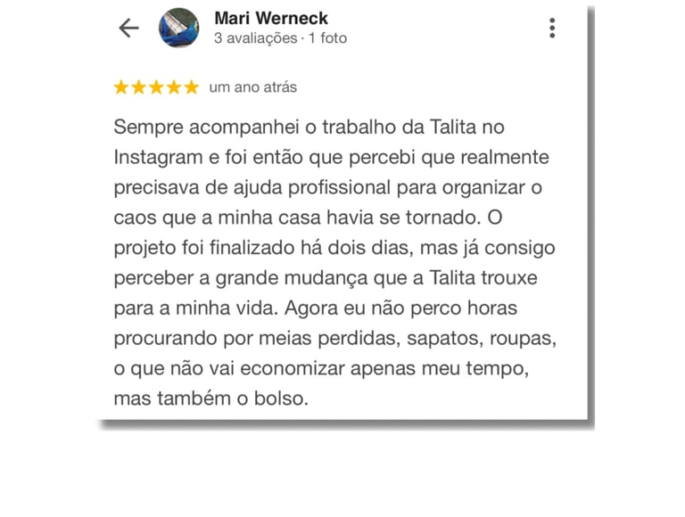 Talita Tavares / Personal Organizer - Organização Residêncial / Cursos / Ebook / Consultoria