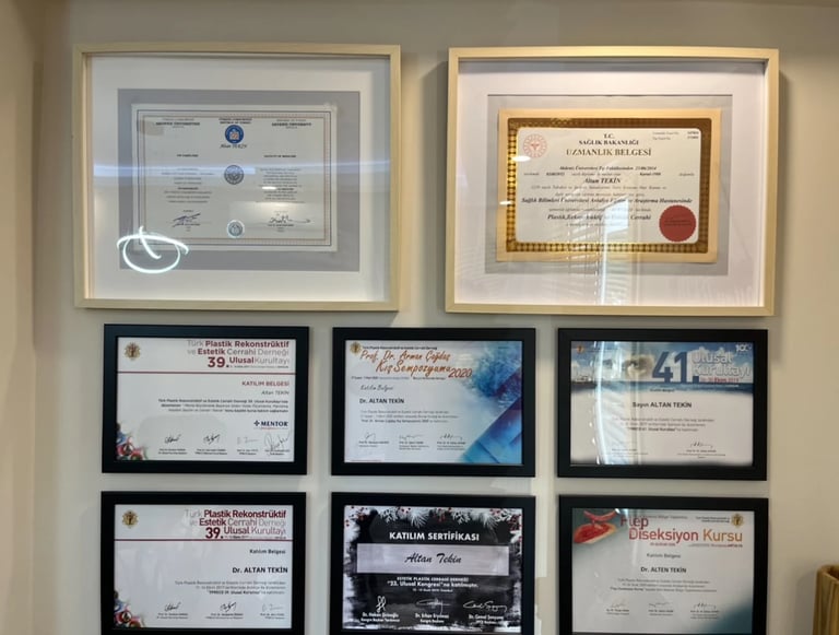 Dr Altan Tekin plastic surgery clinic Antalya
