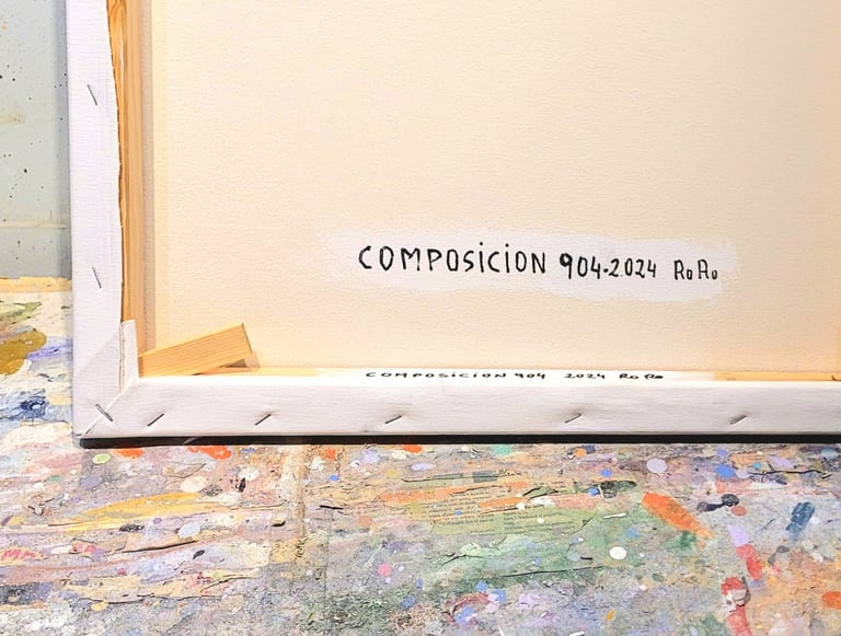 Composicion 904,vista posterior