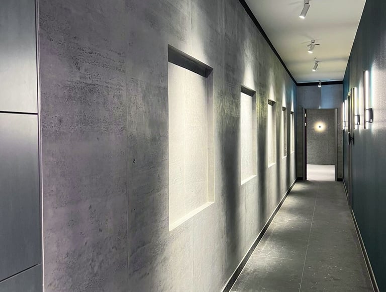 Mineralinis akmuo DECOSONA – unikalūs sienų paviršiai jūsų erdvėms