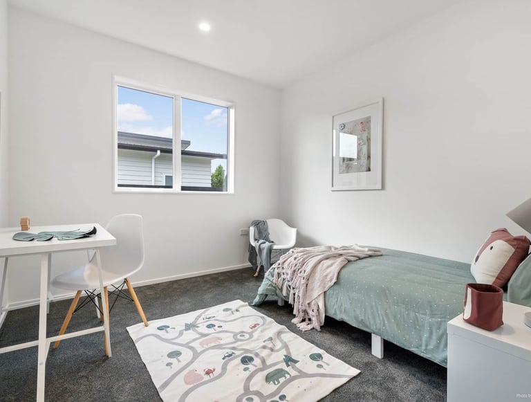 Kids bedroom - Auckland new build Highend Homes