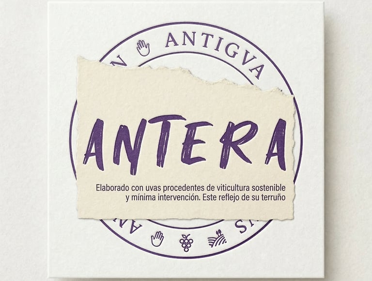 Botella Antera - Verdejo 100% cepas viejas La Mancha sin DO