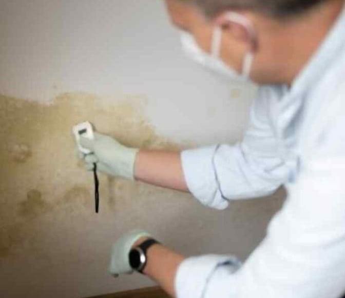 Certified MoldWarden inspector testing a North San Diego County home for air quality and safety