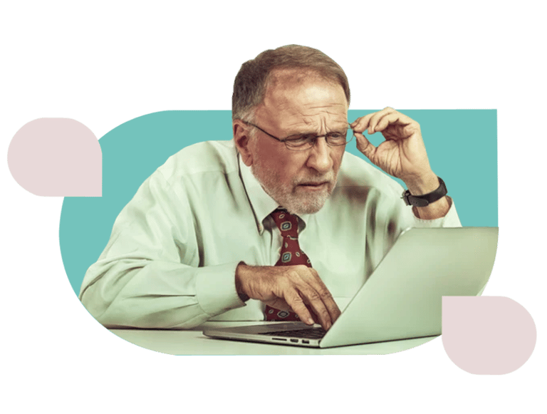 Professional struggling to upskill in digital world